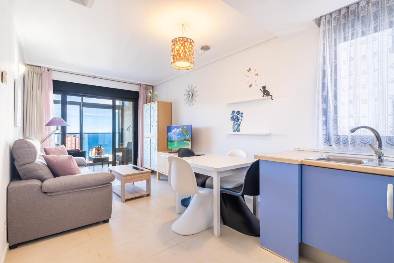 Mirador Mediterraneo 15-E Apartment Levante Beach Benidorm Eksteriør billede